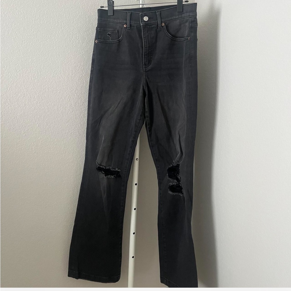 Express Black High Rise Bootcut Jeans Size 6